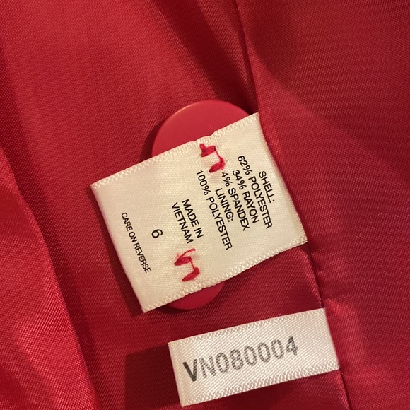 New York Company - Hot Pink Blazer - Size 6 - Picture 5 of 6